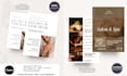 design canva flyer for beauty, lifestyle brands