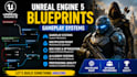 create multiplayer unreal engine 5 blueprints and gameplays systems