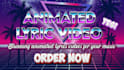 create an animated lyrics video for your song