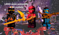create a custom 3d lego model and lego animation in blender