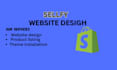 design redesign sellfy website design