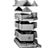 model 3d terrain miniature,3d building,medieval castle,tabletop dnd,3d print,obj