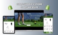 design golf website golf store shopify store golf shopify store golf accessories