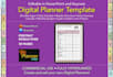 design esty digital planner, hyperlinked planner, digital product, esty SEO