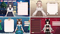 design vtuber overlay screen and twitch panels