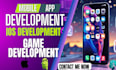 develop mobile app game development, ios development, unity app development