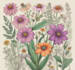 design vector botanical illustrations of flowers