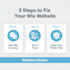 fix issues on your wix website, mobile layout, and SEO
