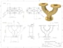 create 2d technical and manufacturing drawings for mechanical engineering