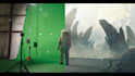 professional set extension and video retouch with photorealistic compositing