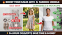 create realistic ai fashion mockups and ai model images for clothing brand