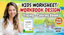 create engaging kids worksheets and workbook for fun learning, kids learning