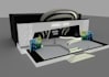 design a professional 3d exhibition booth and event layout