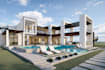 design architecture 3d house exterior rendering walkthrough, interior
