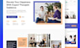 design wix digital therapy website with bookings and payment