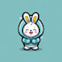 design cute mascot, cartoon character logo design