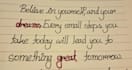 do beautiful handwriting and notes