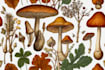craft captivating fungi and botanical art