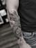 create unique custom tattoo design, tattoo sleeve