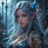 fantasy character fantasy character art in unique style