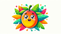 design creative mango mascot logo  with new concept in 1 day