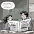 front page wit sharp newspaper cartoon illustrations