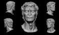 make a personalized 3d head bust ready for 3d printing
