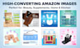design amazon infographic and listing images