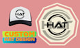 create a hat design in streetwear style