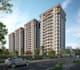 reconstruct mixed use building, eco friendly residence, skyscraper facade render