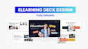 create webinar, training, elearning and online course powerpoint slide design