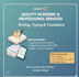 do project documentation, typing document, translation