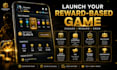 develop a play to earn crypto game app with reward systems