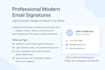 create a stunning and professional email signature