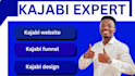 redesign  kajabi course and create kajabi  landing page