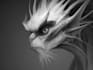 draw a fantasy creature, monster, alien in my style