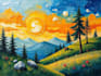 recreate any painting with acrylic art