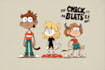do characters in retro rubber hose cartoon style