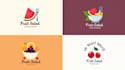 make an amazing fresh fruit salad logo