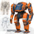 make mecha robot character design