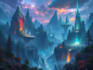 draw a natural landscape and background illustration