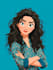 make a disney children cartoon illustration