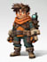 do 2d character design, 2d game character, concept