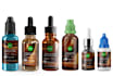 put your label on 3d dropper bottle