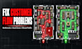 design a 2d retail store floor plan and customer flow layout