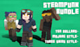 create you a custom minecraft skin in any style