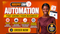 setup and automate hubspot CRM for b2b sales pipeline and lead management