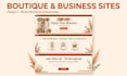 make a canva website design and canva landing page