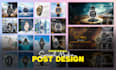 design appealing social media posts
