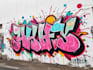 do illustration expressionism art, graffiti, wall art